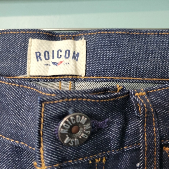 Roicom Mfg USA Made in USA American Selvedge Men's Blue Jeans Size 33X30 - Picture 3 of 3